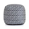 Anji Mountain AMBWF020-1616  Hand-crafted Indoor/outdoor Poufs - 18" X 18" X 18"