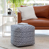 Anji Mountain AMBWF020-1616  Hand-crafted Indoor/outdoor Poufs - 18" X 18" X 18"