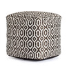 Anji Mountain AMBWF021-1616  Hand-crafted Indoor/outdoor Poufs - 18" X 18" X 18"