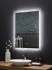 Frysta 24 In. X 40 In. Led Frameless Rectangular Mirror With Dimmer And Defogger