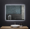 Frysta 48 In. X 40 In. Led Frameless Rectangular Mirror With Dimmer And Defogger