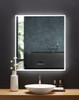 Immersion 36 In. X 40 In. Led Frameless Mirror With Bluetooth, Defogger  And Digital Display