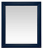 28 In. Framed Mirror In Heritage Blue