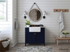 Adeline 36 In. Bath Vanity Set In Heritage Blue