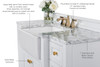 Adeline 48 In. Bath Vanity Set In White