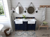 Adeline 60 In. Bath Vanity Set In Heritage Blue
