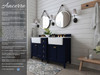 Adeline 60 In. Bath Vanity Set In Heritage Blue