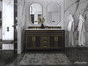 Aspen 60 In. Bath Vanity Set In Black Onyx