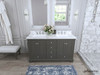 Audrey 60 In. Bath Vanity Set In Sapphire Gray