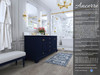 Audrey 72 In. Bath Vanity Set In Heritage Blue