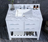 Elizabeth 36 In.bath Vanity Set In White