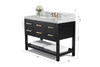 Elizabeth 48 In.bath Vanity Set In Black Onyx