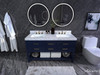 Elizabeth 60 In. Bath Vanity Set In Heritage Blue