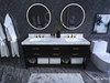 Elizabeth 72 In. Bath Vanity Set In Black Onyx