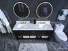 Elizabeth 72 In. Bath Vanity Set In Black Onyx