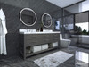 Elizabeth 72 In. Bath Vanity Set In Sapphire Gray