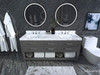 Elizabeth 72 In. Bath Vanity Set In Sapphire Gray