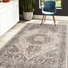 Amer Rugs Alpine Hashlei ALP-11 Light Beige Power-Loomed Area Rugs