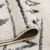 Amer Rugs Aspen Clara ASP-3 Cream/Black Shag Area Rugs