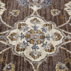 Amer Rugs Jordan Bea JOR-11 Brown Power-Loomed Area Rugs