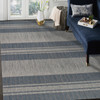 Amer Rugs Maryland Blessy MRY-6 Blue Power-Loomed Area Rugs