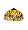 Meyda 12" Wide Jeweled Rose Shade