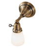 Meyda 5" Wide Revival Goblet Wall Sconce