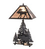 Meyda 21" High Moose On The Loose Table Lamp