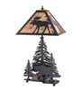Meyda 21" High Moose On The Loose Table Lamp