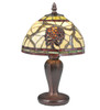 Meyda 13" High Pinecone Mini Lamp