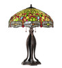 Meyda 30" High Tiffany Hanginghead Dragonfly Table Lamp - 109607