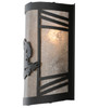 Meyda 12"w Rabbit On The Loose Right Wall Sconce