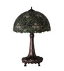 Meyda 31" High Trillium & Violet Table Lamp