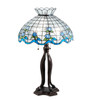 Meyda 31" High Roseborder Table Lamp