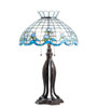 Meyda 31" High Roseborder Table Lamp