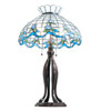 Meyda 31" High Roseborder Table Lamp