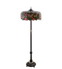 Meyda 62" High Tiffany Cherry Blossom Floor Lamp