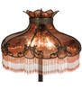Meyda 63.5" High Elizabeth W/fringe Floor Lamp