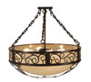 Meyda 24" Wide Lilliana Inverted Pendant