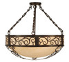 Meyda 24" Wide Lilliana Inverted Pendant