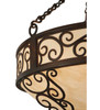 Meyda 24" Wide Lilliana Inverted Pendant