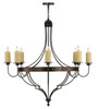 Meyda 48" Wide Bottini 8 Light Chandelier - 160814