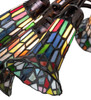 Meyda 24" Wide Stained Glass Pond Lily 12 Light Chandelier - 17958