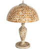Meyda 24" High Mosaic Dome Table Lamp