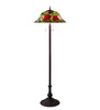 Meyda 62" High Tiffany Rosebush Floor Lamp - 216879