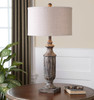 Uttermost Agliano Aged Dark Pecan Lamp