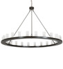 Meyda 72" Wide Loxley 24 Light Chandelier - 220951