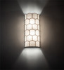 Meyda 8" Wide Vincent Honeycomb Wall Sconce