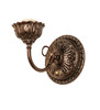 Meyda 6" Wide Victorian Mahogany Bronze Wall Sconce Hardware