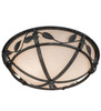 Meyda 18" Wide Estelle Flushmount